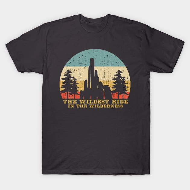 Big Thunder Mountain The Wildest Ride In The Wilderness T-Shirt by ThisIsFloriduhMan